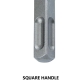 Square handle