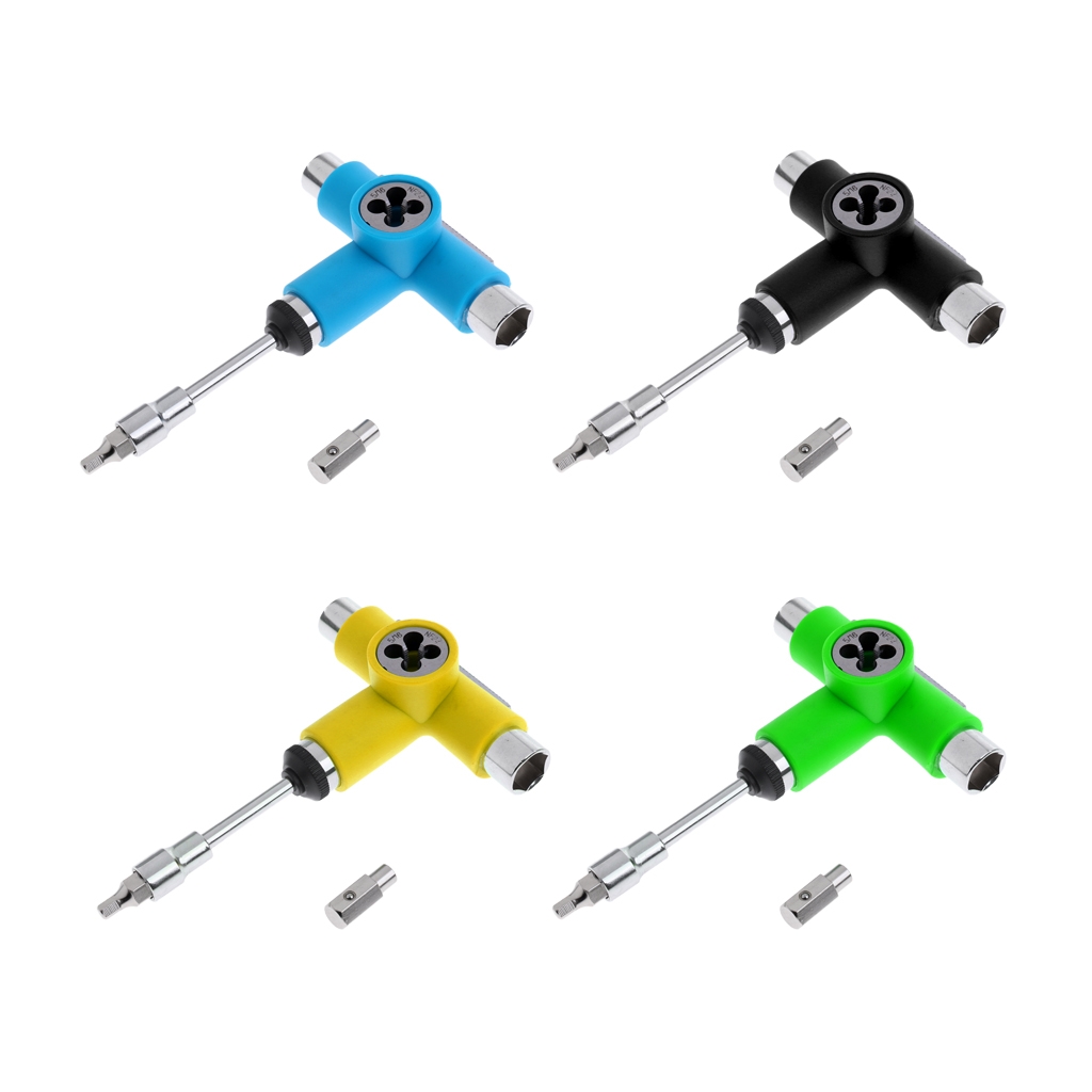 Multifunction Skateboard Longboard  Socket Truck Hex Key Wrench Deck